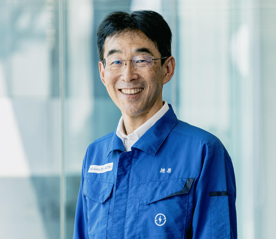 電力カンパニー社長 垣原 正樹