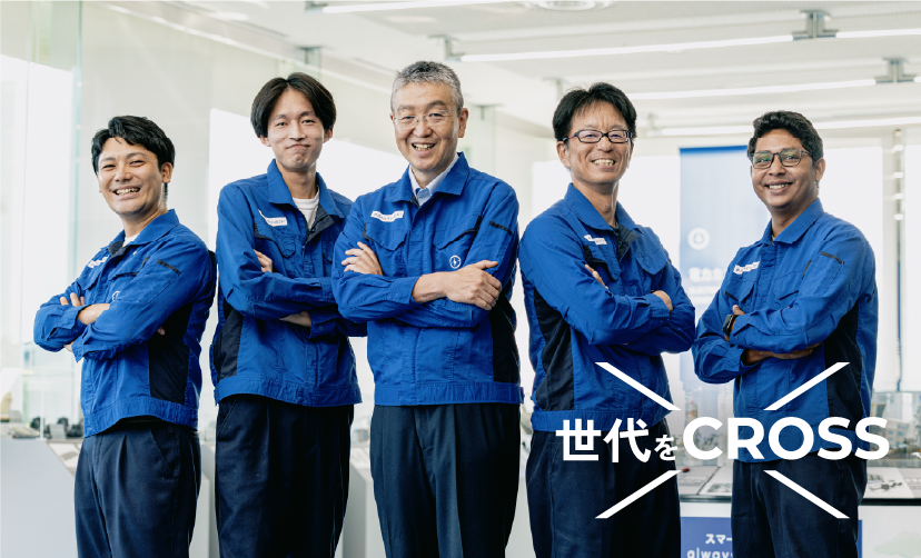 部門をCROSSする