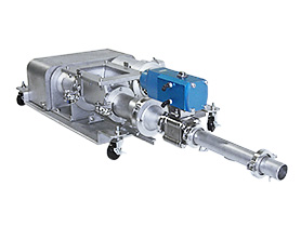 高濃度圧送式輸送機